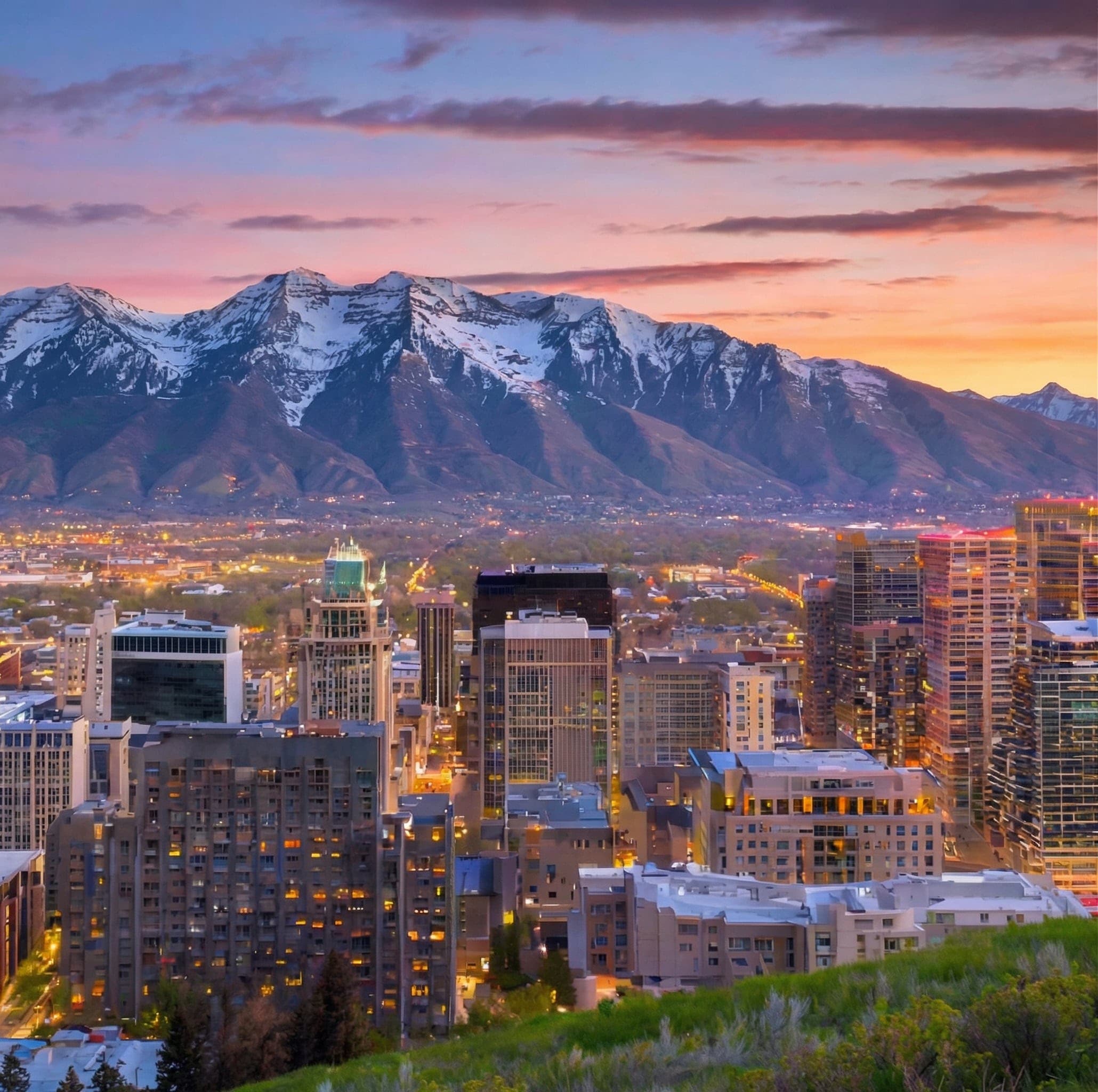 Salt Lake City skyline